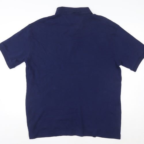 Ralph Lauren Men's Blue 4XL Cotton Polo Shirt Classic Fit