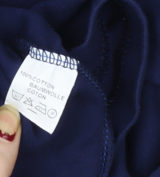 Ralph Lauren Men's Blue 4XL Cotton Polo Shirt Classic Fit