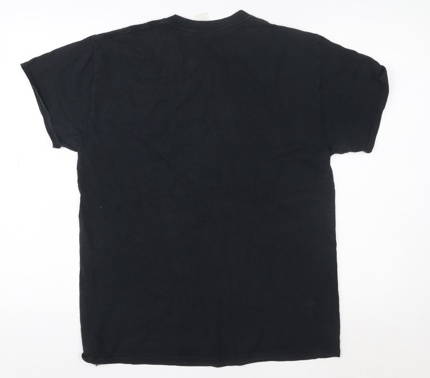 Gildan Women's Black Leeds Demons Basketball Cotton T-Shirt Size M