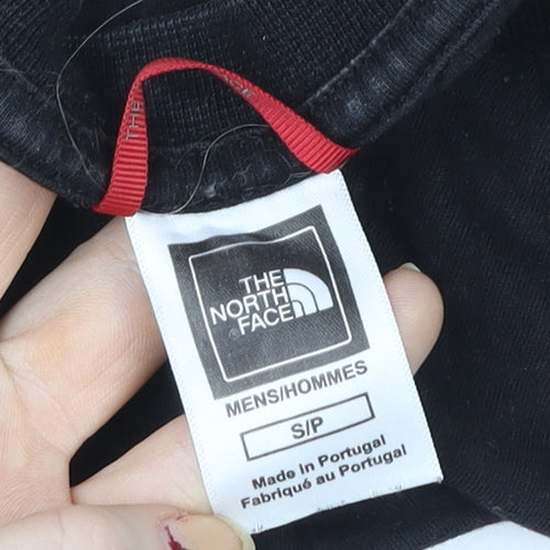 The North Face Men's Black S Short Sleeve Crew Neck Cotton T-Shirt