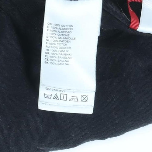 The North Face Men's Black S Short Sleeve Crew Neck Cotton T-Shirt