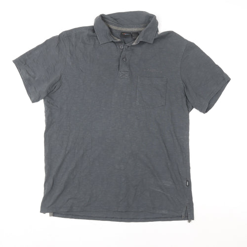 O'Neill Men's Grey XL Organic Cotton Short Sleeve Polo Shirt