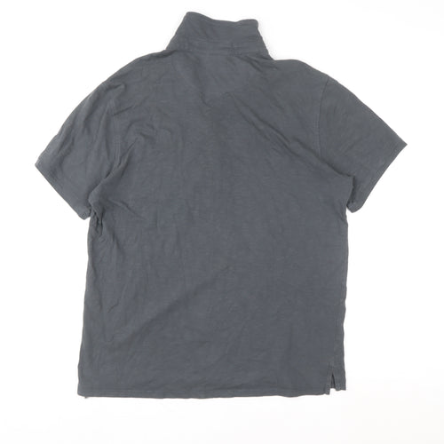 O'Neill Men's Grey XL Organic Cotton Short Sleeve Polo Shirt