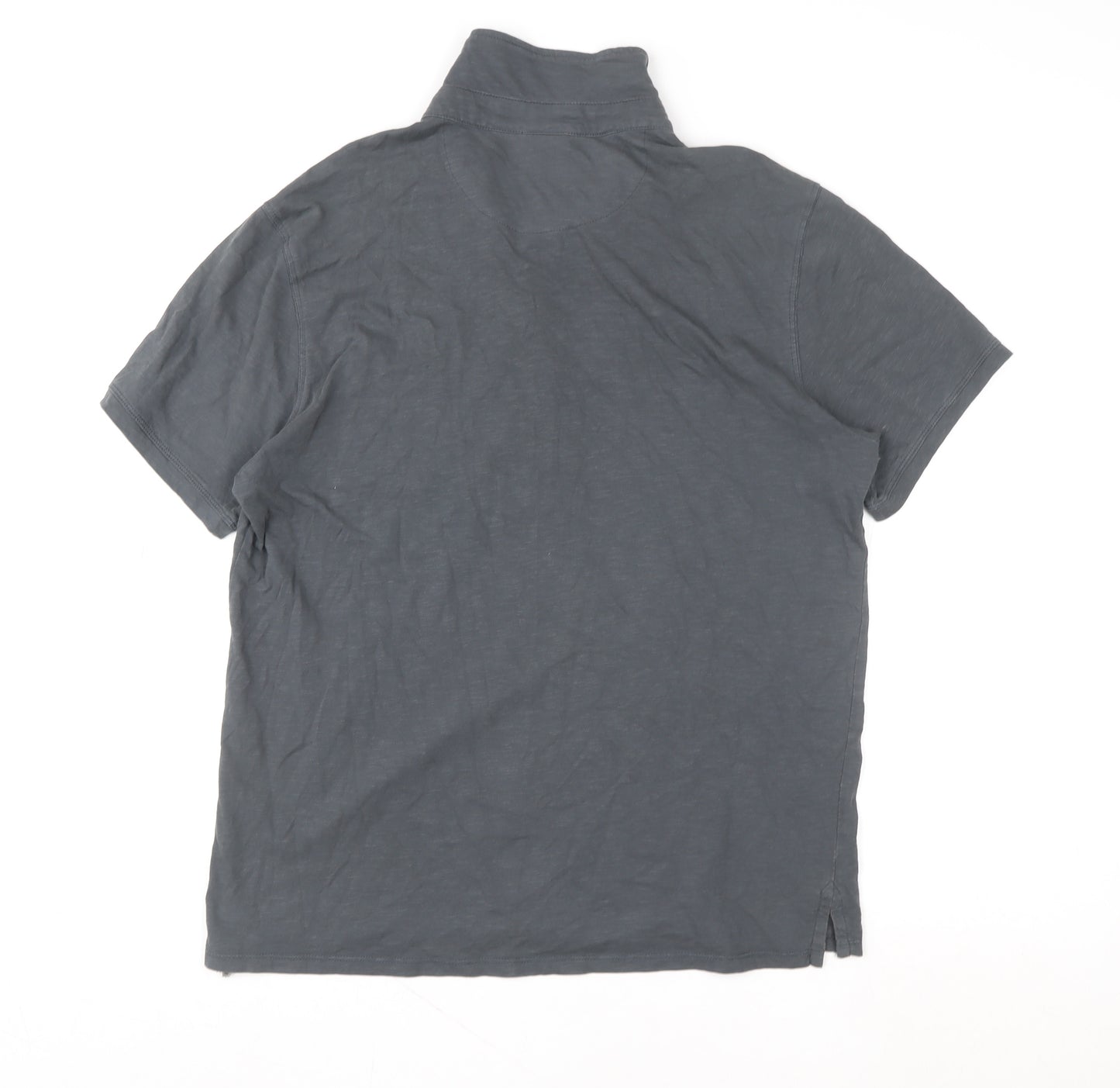 O'Neill Men's Grey XL Organic Cotton Short Sleeve Polo Shirt