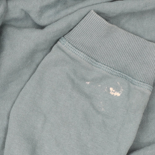 Fat Face Womens Green Kindness Sweatshirt Size 10 Cotton Pullover