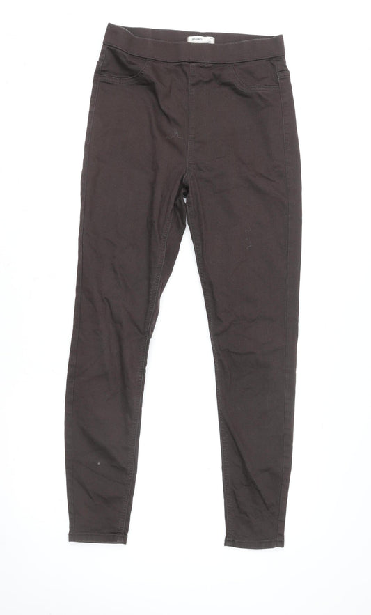 Marks and Spencer Women’s Brown Jeggings Size 10 Regular Stretch Cotton