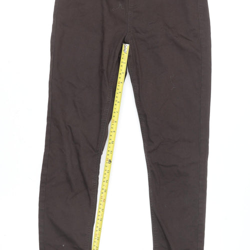 Marks and Spencer Women’s Brown Jeggings Size 10 Regular Stretch Cotton