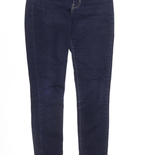 Levi’s Girls Blue 721 High Rise Skinny Jeans Size 9-10 Years Stretch Denim