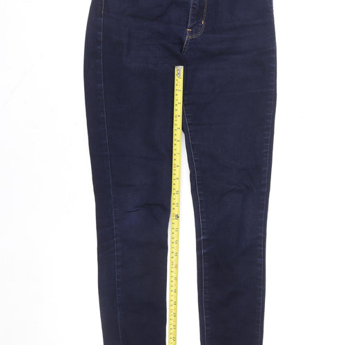 Levi’s Girls Blue 721 High Rise Skinny Jeans Size 9-10 Years Stretch Denim
