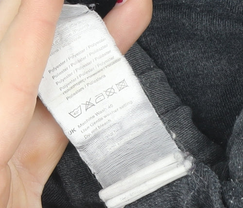 Lonsdale Men’s Grey Athletic Shorts L Elastic Waist Gym Wear