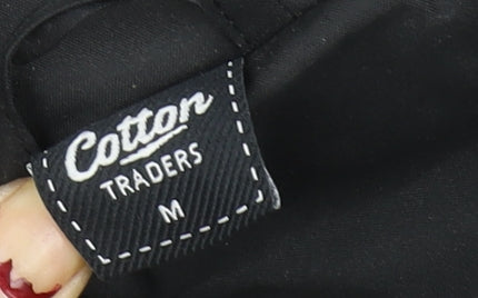 Cotton Traders Men's Black Waterproof Rain Coat M Regular Fit