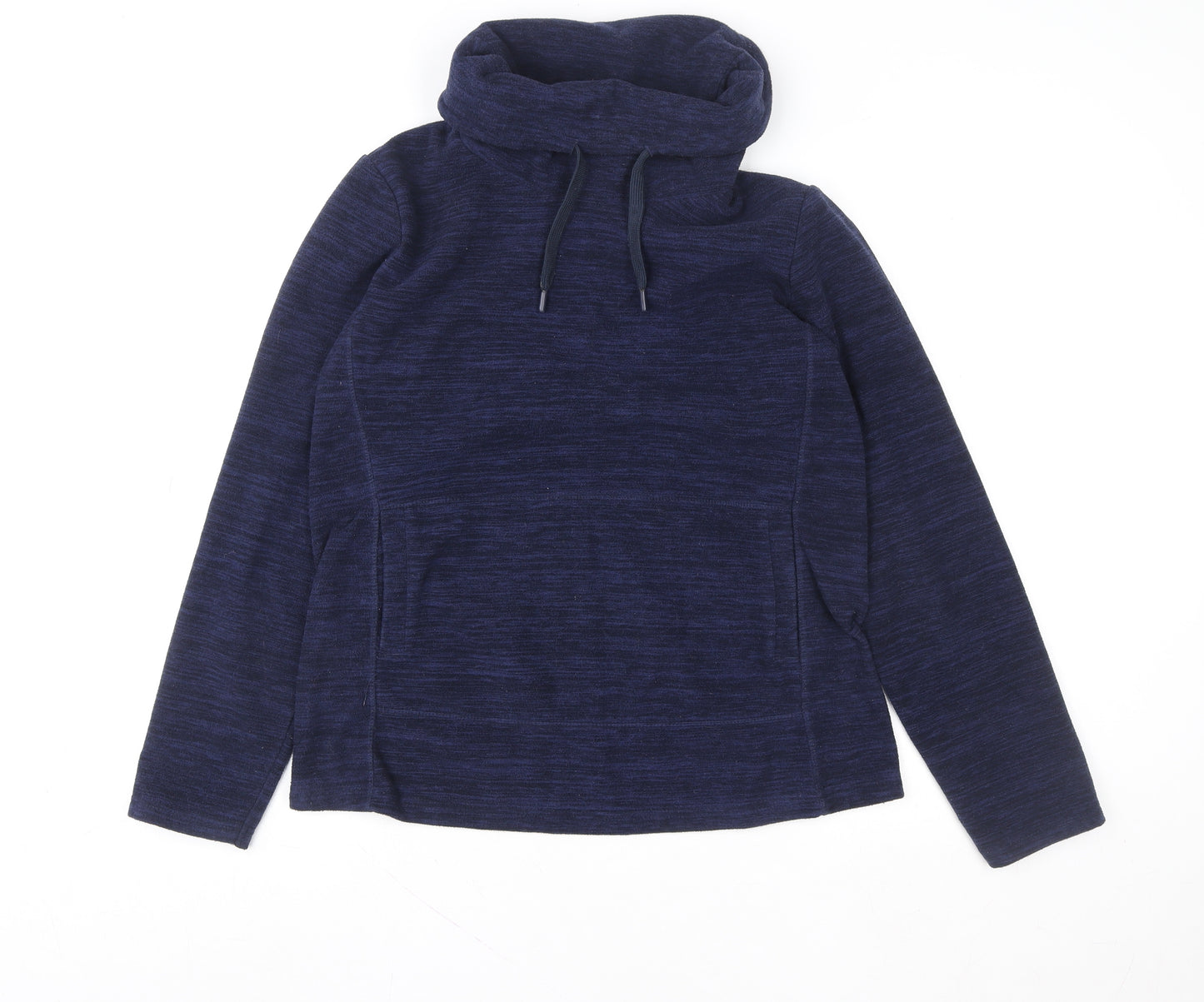 Mountain Warehouse Women Navy Blue Size 12 Pullover Hoodie Fleece