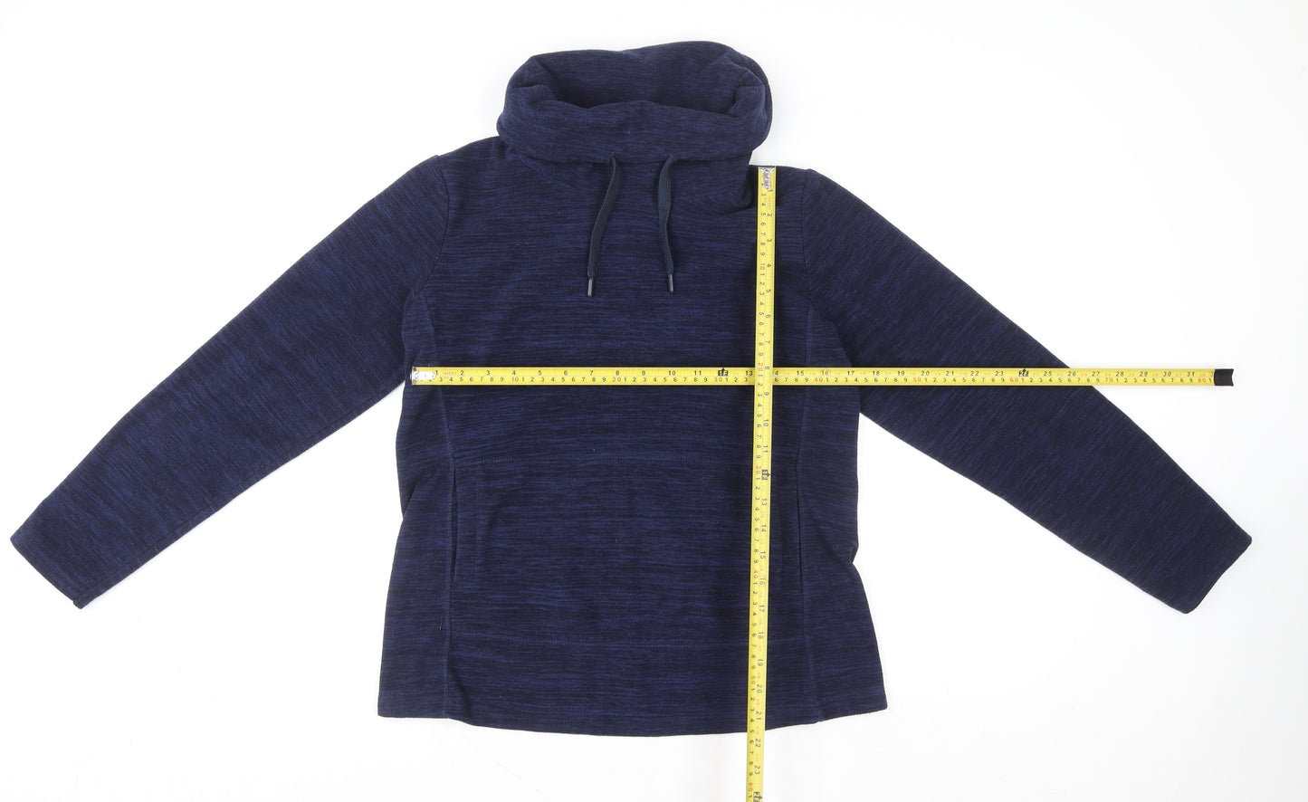 Mountain Warehouse Women Navy Blue Size 12 Pullover Hoodie Fleece