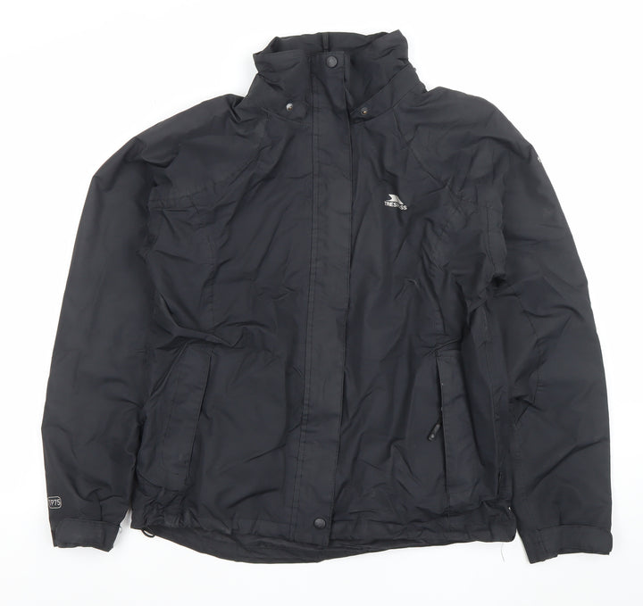 Trespass Womens Black L Waterproof Windproof Parka Jacket L