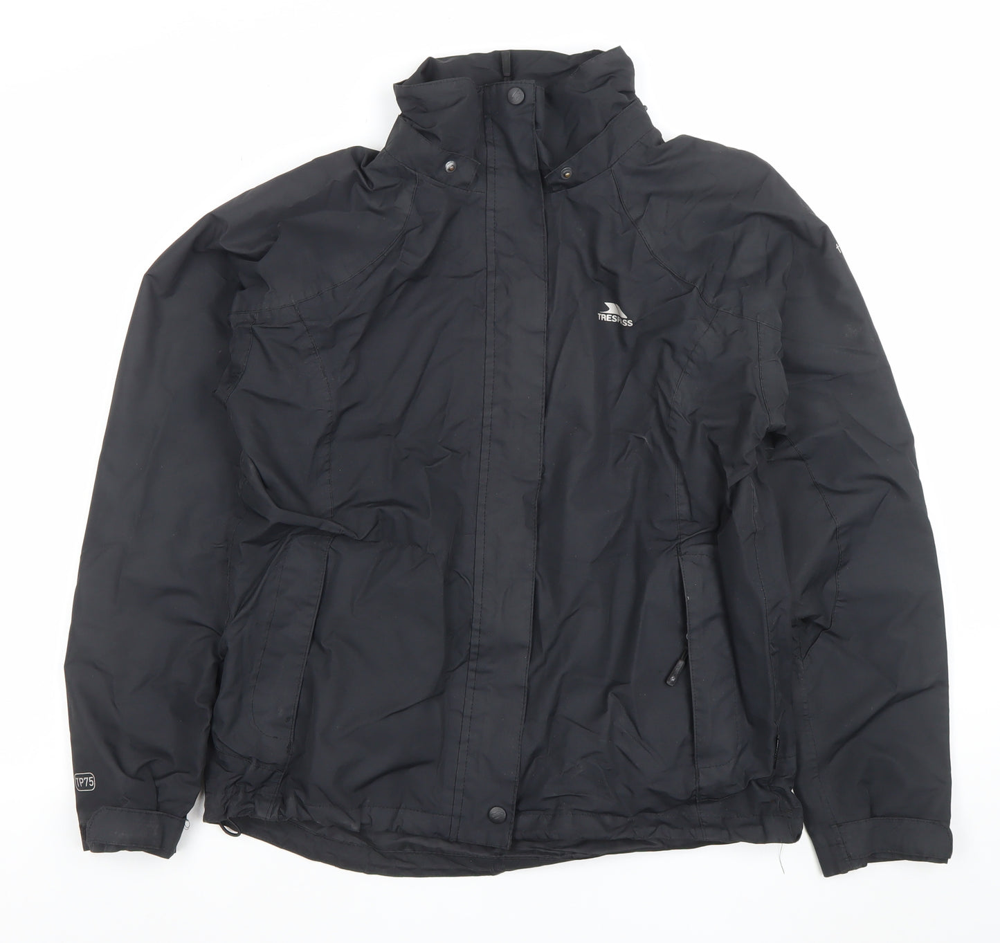 Trespass Womens Black L Waterproof Windproof Parka Jacket L
