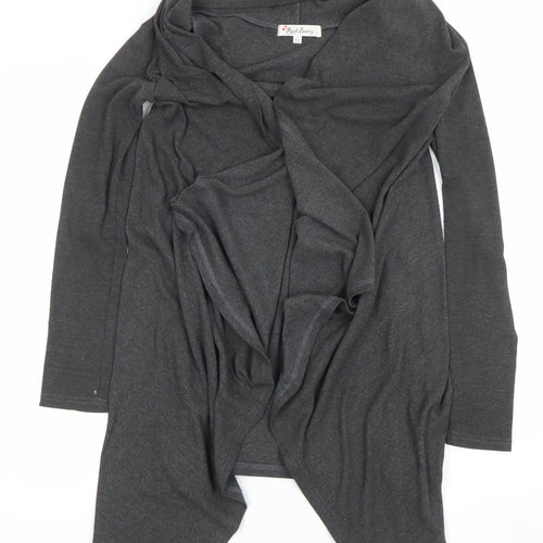 Red Berry Women’s Grey Open Front Long Sleeve Cardigan Size S