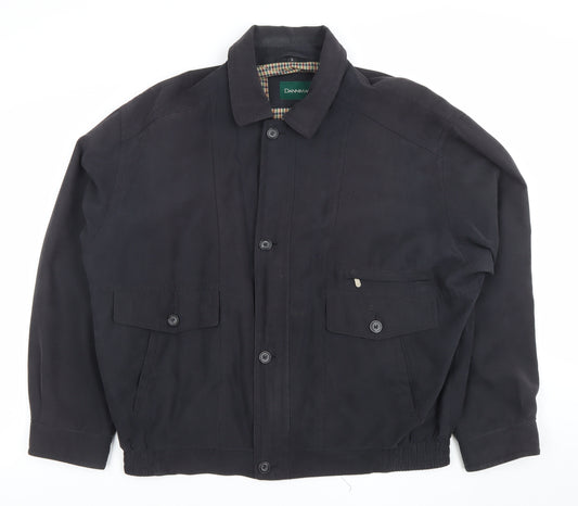 Dannimac Men's Black L Basic Lined Polyester Jacket