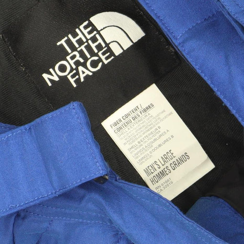 The North Face Men's Blue L Waterproof Insulated Snow Pants