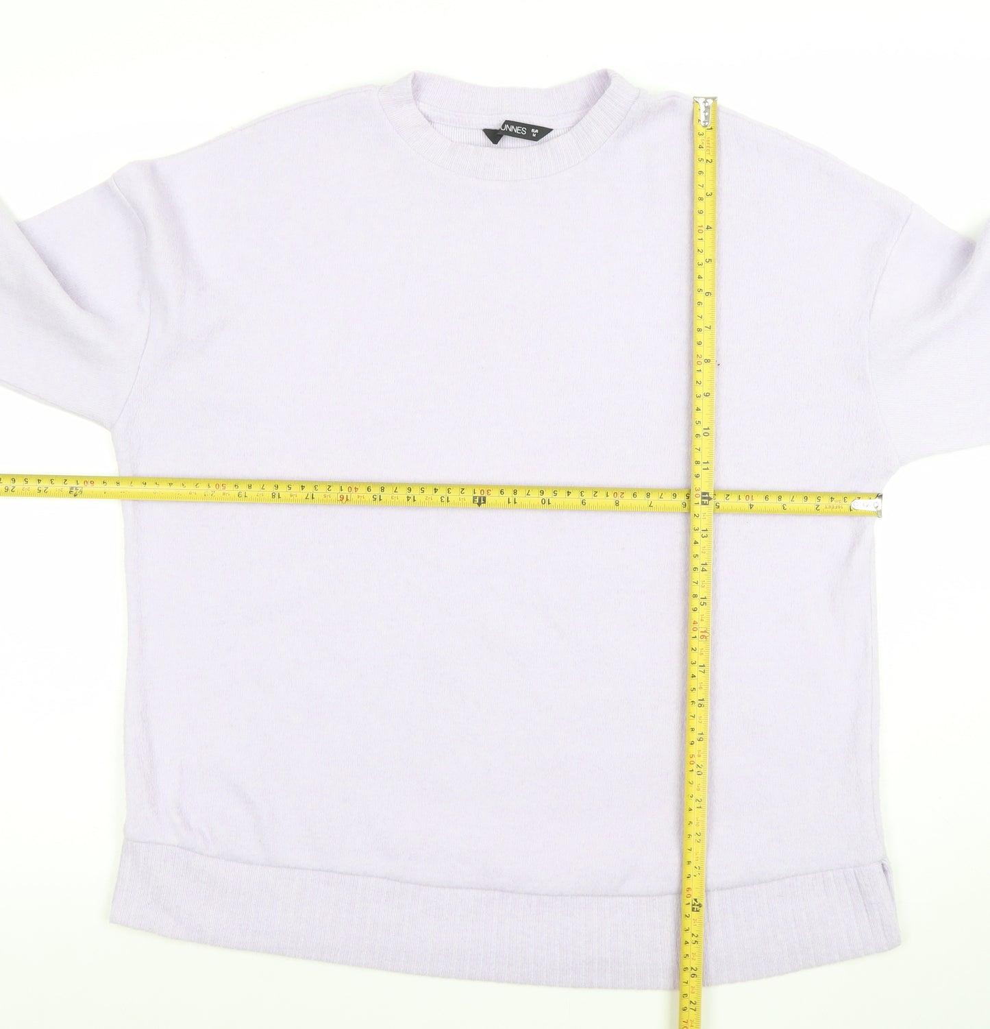 Dunnes Stores Women Purple Medium Crew Neck Knit Jumper