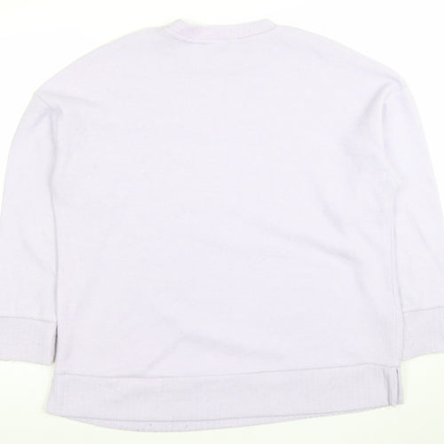Dunnes Stores Women Purple Medium Crew Neck Knit Jumper