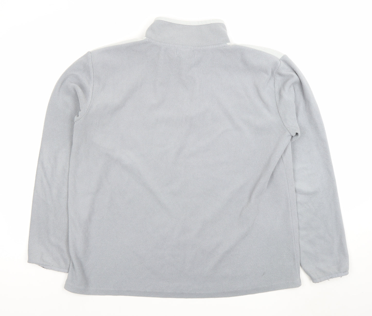 Atlas For Men Grey 1/4 Zip Fleece Sweatshirt Men’s M Outdoor Pullover