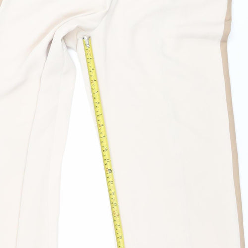 Dunnes Women’s Beige Crepe Jogger Trousers Size M