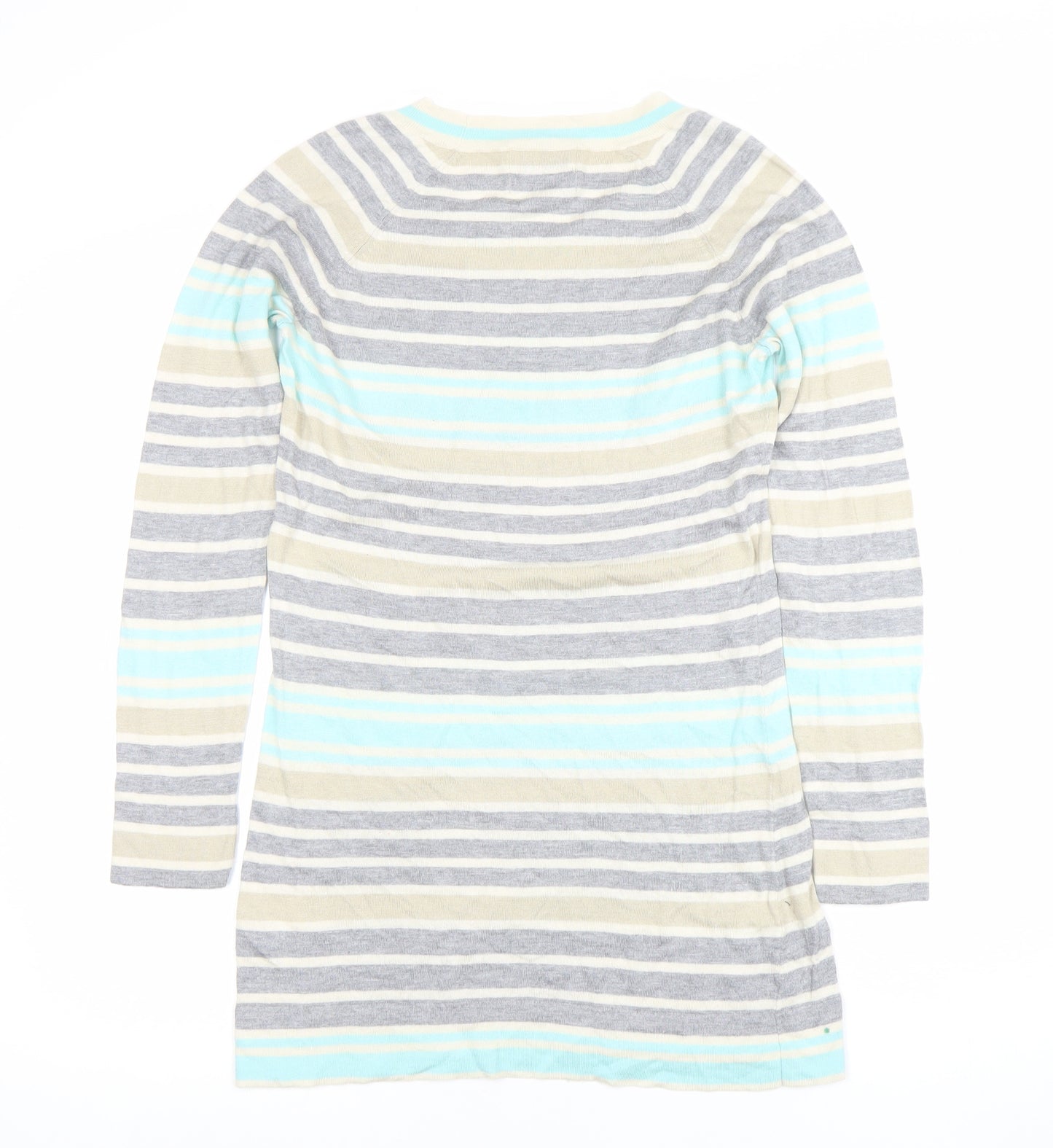 Marks and Spencer Women’s Multicoloured Striped Cashmere Blend Jumper UK 10
