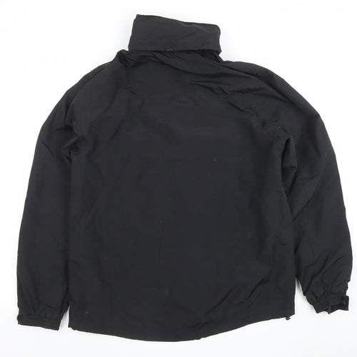 Gelert Men's Black Waterproof Windproof Hooded Jacket M