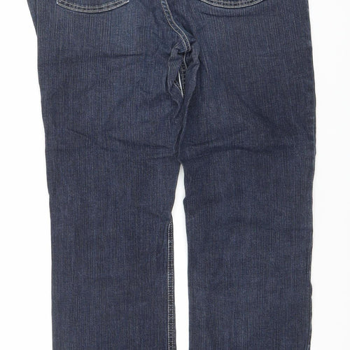 Peppercorn Women's Blue Straight Leg Denim Jeans Size 14