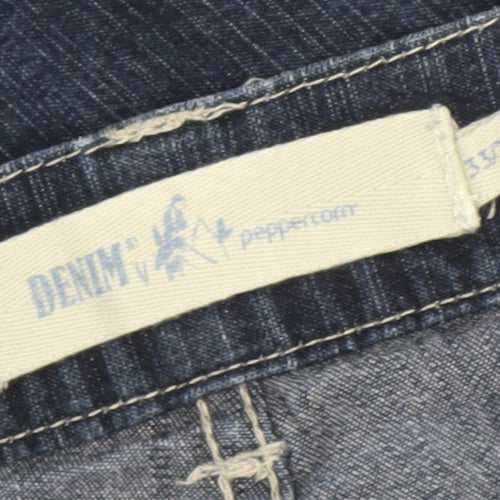 Peppercorn Women's Blue Straight Leg Denim Jeans Size 14