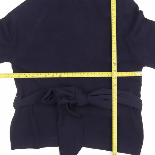 Marks and Spencer Women’s Blue Belted Tunic Blouse Size 12