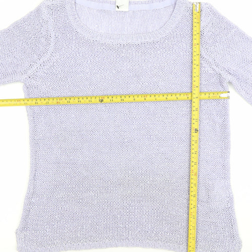 Vero Moda Women’s Purple Knit Pullover Jumper Size M
