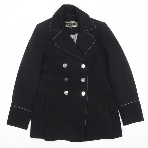 Principles by Ben de Lisi Women’s Black Size 12 Pea Coat Jacket