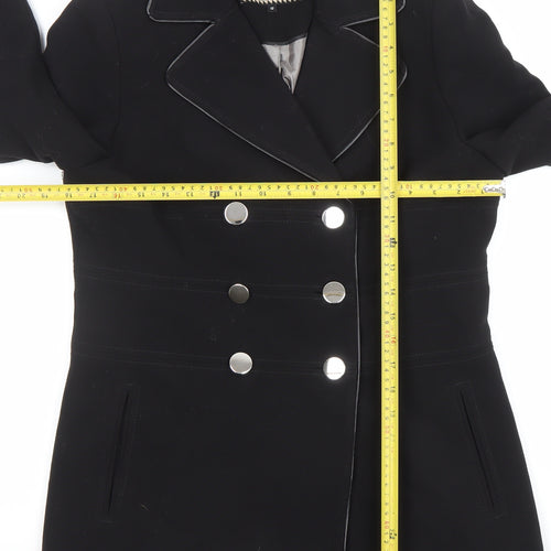 Principles by Ben de Lisi Women’s Black Size 12 Pea Coat Jacket