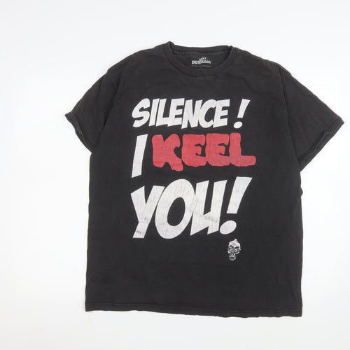 Jeff Dunham Men’s Black L Graphic Funny Comedy T-Shirt Vintage