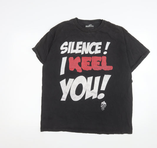 Jeff Dunham Men’s Black L Graphic Funny Comedy T-Shirt Vintage