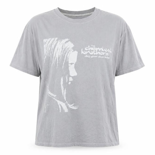 H&M Divided Womens Grey Music Graphic T-Shirt XS