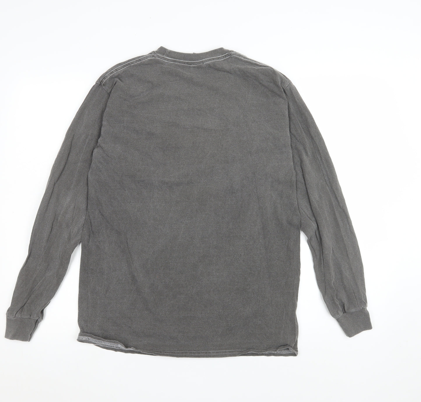Urban Outfitters Womens Grey Long Sleeve Graphic T-Shirt XS