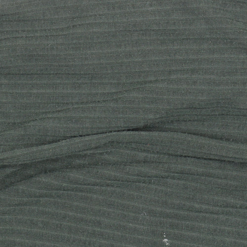 LTS Women’s Green Long Ribbed Knit Tall Coatigan Size 14