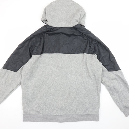 Nike Men's Grey Full Zip Hoodie XL Athletic Dept