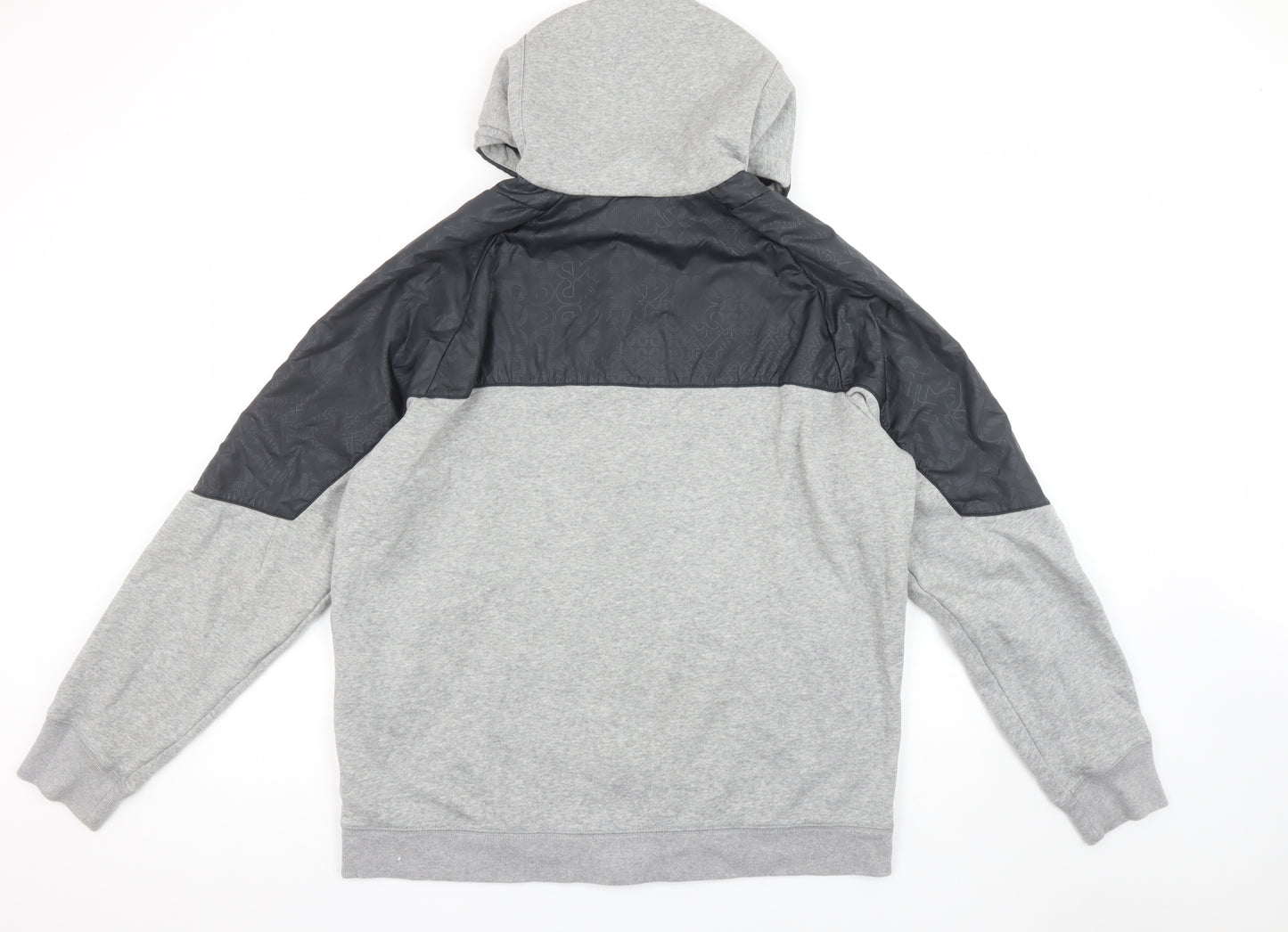 Nike Men's Grey Full Zip Hoodie XL Athletic Dept