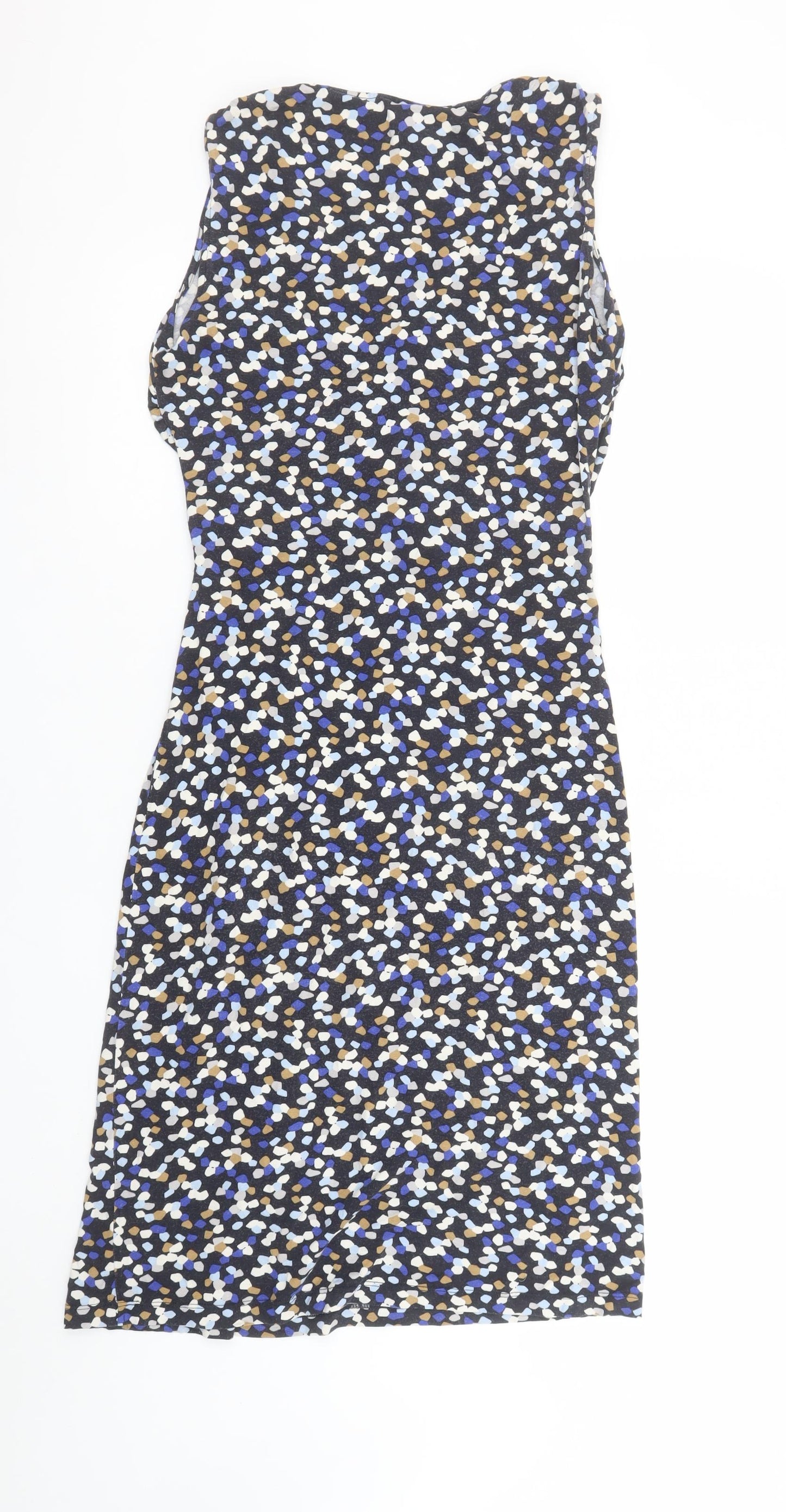 Hobbs Women’s Multicoloured Knee Length Jersey Wrap Dress Size 12