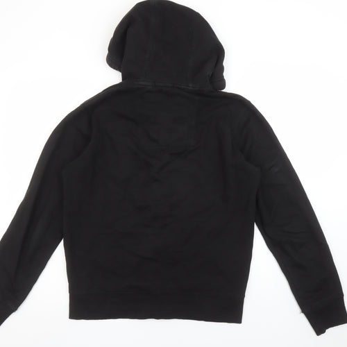 Drift King Men's Black Full Zip Hoodie Size S Classic Style