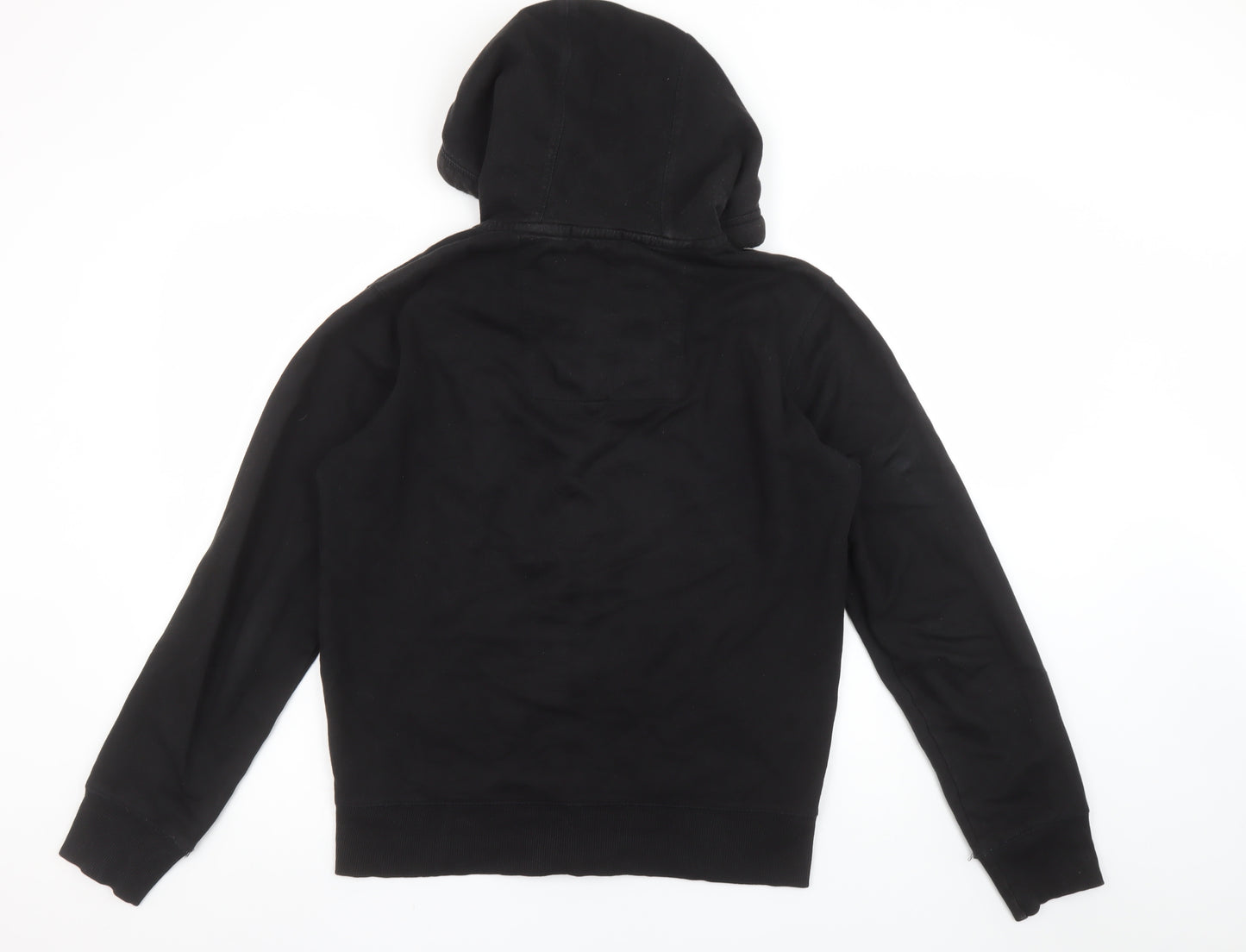 Drift King Men's Black Full Zip Hoodie Size S Classic Style