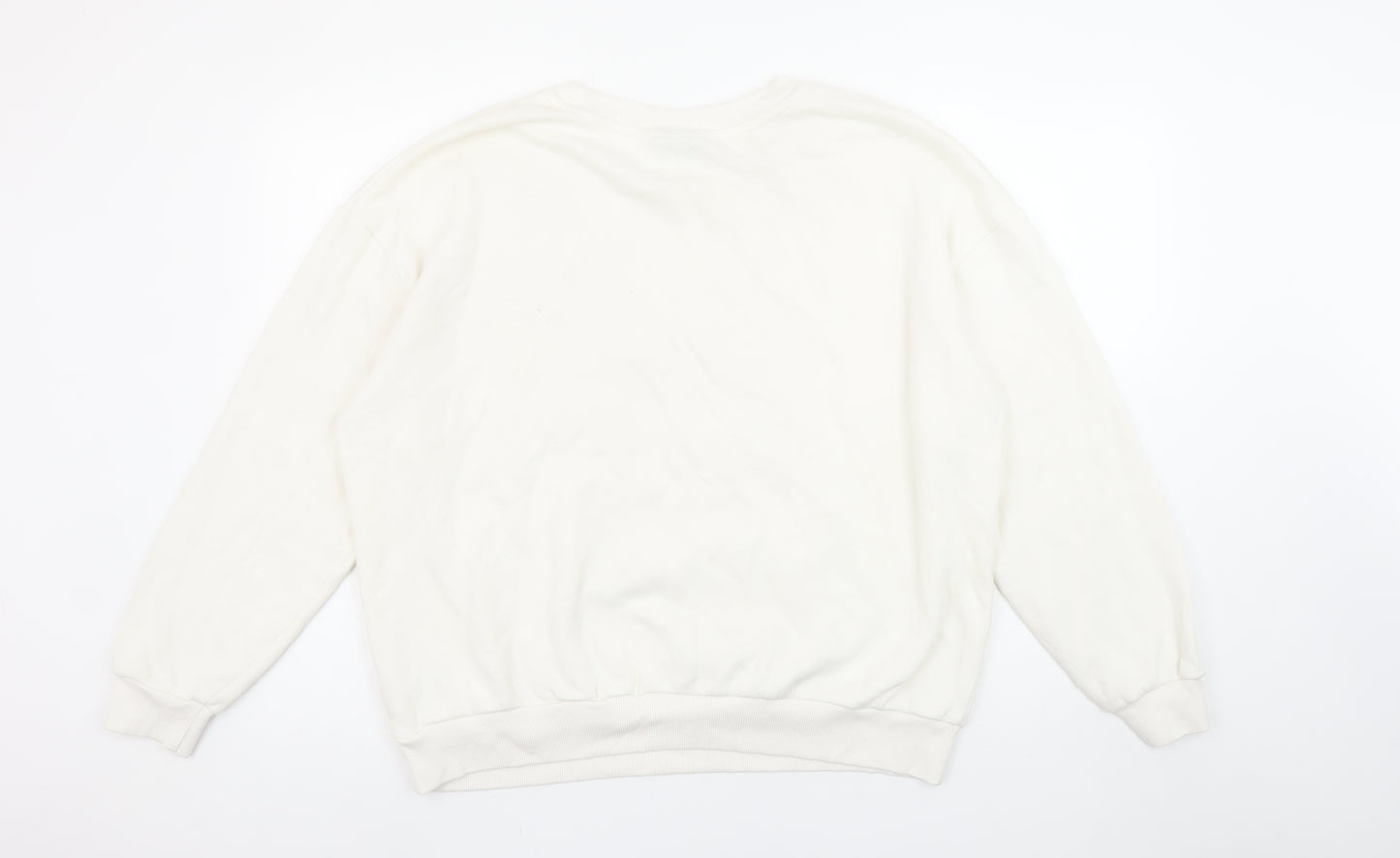 George Women’s White Rolling Stones Graphic Pullover Sweatshirt L 16-18