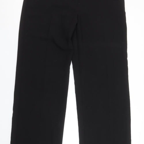 MNG Women's Black Tailored Straight Leg Trousers Size 18