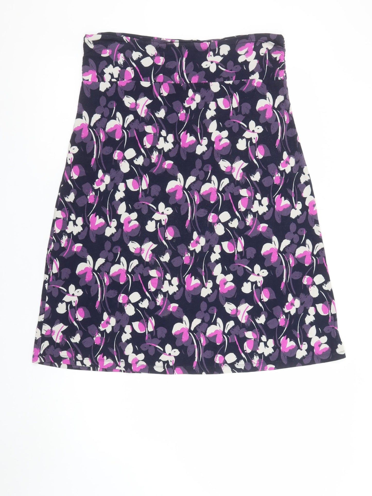 Lily and Me Women's Multicoloured Floral A-Line Skirt Size 12