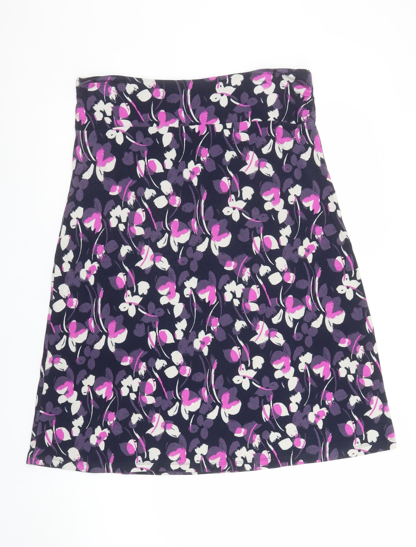 Lily and Me Women's Multicoloured Floral A-Line Skirt Size 12