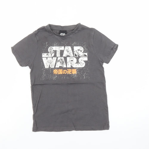 Pepco Boys Grey Star Wars Graphic Cotton T-Shirt 6-7 Years