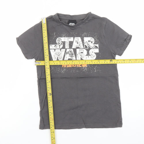 Pepco Boys Grey Star Wars Graphic Cotton T-Shirt 6-7 Years